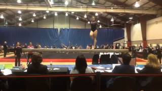 Alyssa Lezamiz: winning floor routine- level 8 states