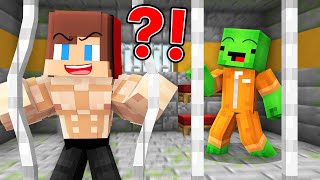 Strong JJ and Mikey Escape From Prison in Minecraft ! (Maizen)