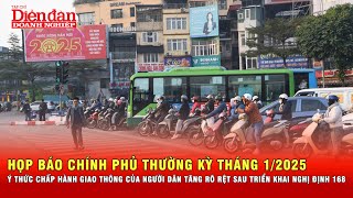 Ý thức chấp hành giao thông của người dân tăng rõ rệt sau triển khai Nghị định 168| Tin tức 24h