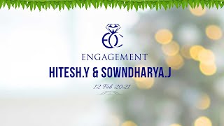 BETROTHAL  OF HITESH \u0026 SOWNDHARAYA