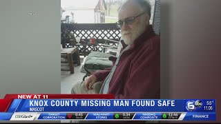 Knox County Missing man found safe