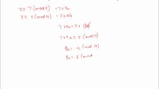 Modular Arithmetic Examples Part 3