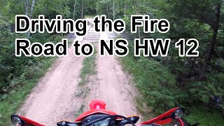 Driving the Fire Road to NS HW 12