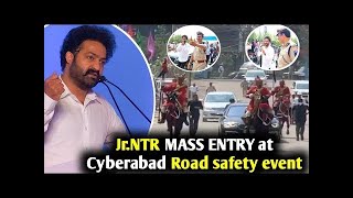 NTR MIND BL0WING Entry To Cyberabad Traffic Police Annual Conference