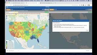 The CDC Environmental Public Health Tracking Network Mapper/Data Download Tool for U.S. by County