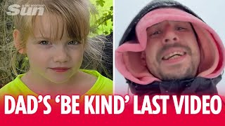 WEST CALDER DEATHS: Dad posted video urging ‘be kind’ before he's found dead with daughter, 6