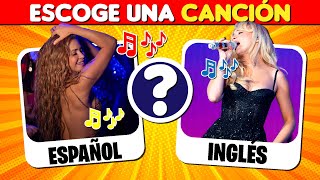 Salva una Canción 🎤🎵 ESPAÑOL vs INGLES #2🔥 Quiz Musical