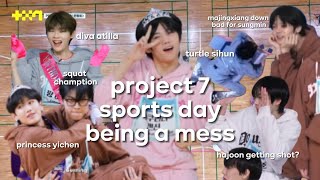 project 7 sports day being a mess