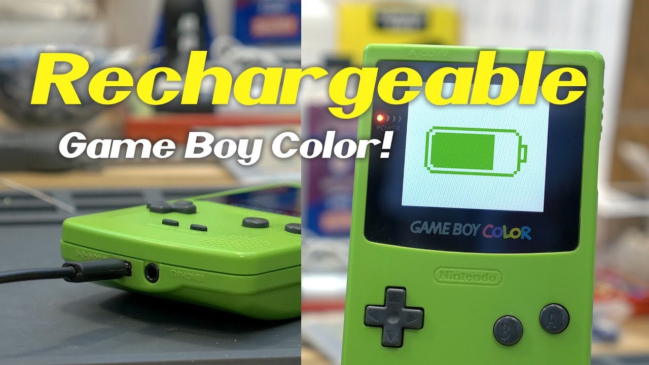 Adding a Rechargeable Battery to your Game Boy Color!