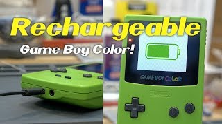 Adding a Rechargeable Battery to your Game Boy Color!