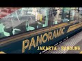 Argo Parahyangan Panoramic train | Gambir, Jakarta to Bandung