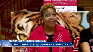 Local sorority visits Muscogee County high schools to help students register to vote
