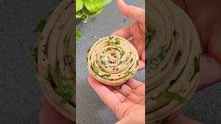 Chilli Garlic Lachha Paratha #shorts #ytshorts #pakladiesparatha