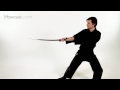 how to do chudan no kamae katana stance sword fighting