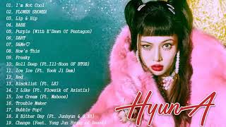 [Playlist] HyunA (현아) Best songs 2021| 현아 최고의 노래 모음 | I'm Not Cool