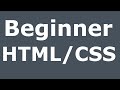 Basic HTML and CSS Website for Beginners