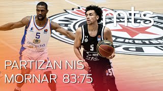 KK Partizan NIS KK Mornar 83:75, ABA liga 22. kolo, sezona 2020/21