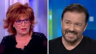 "You can't CENSOR stupidity" Ricky Gervais EDUCATE Joy Behar on Political Correctness