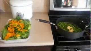 How to make Mandarin Almond Salad Recipe \u0026 Garlic Greenbeans stir fry