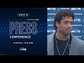 Russell Wilson Postgame Press Conference at Panthers | 2019 Seattle Seahawks