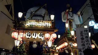 佐原の大祭2022秋　年番送り　仲川岸区