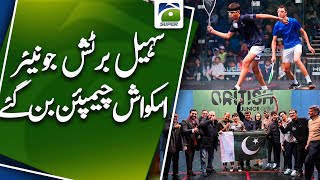 Sohail Adnan clinches British Junior Open Squash Championship title | Geo Super