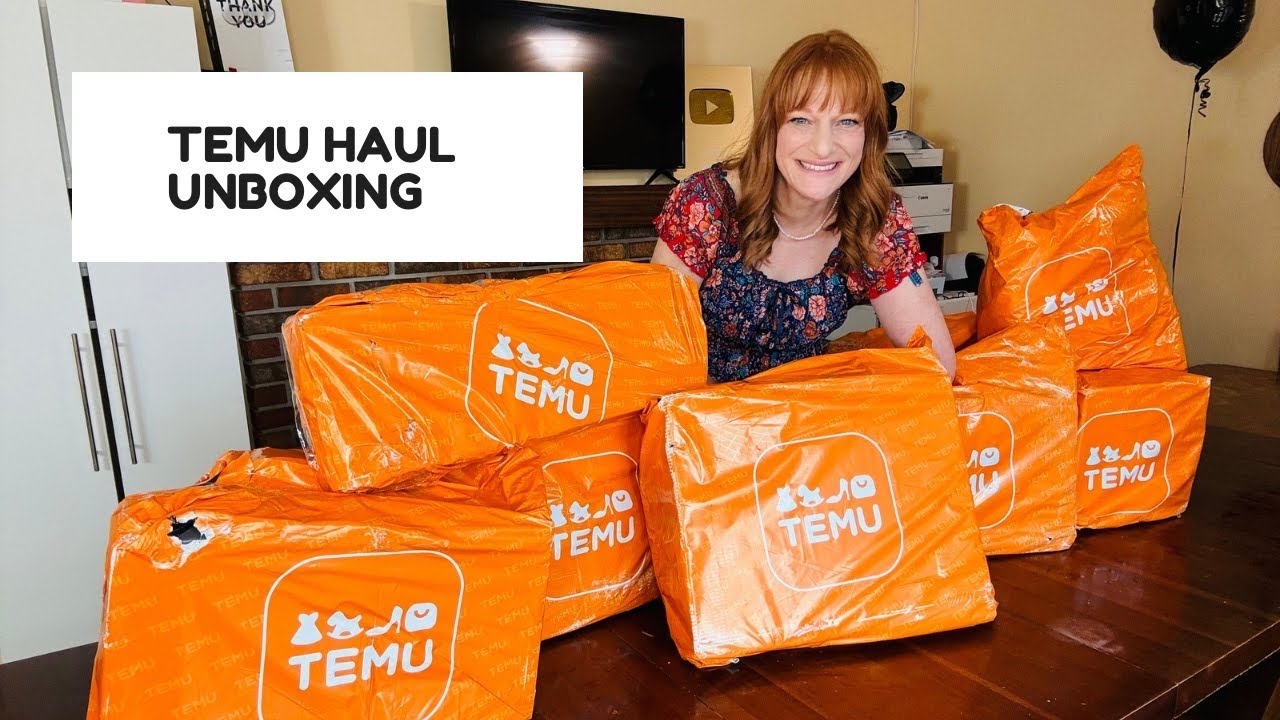 Temu Haul Unboxing Youtube