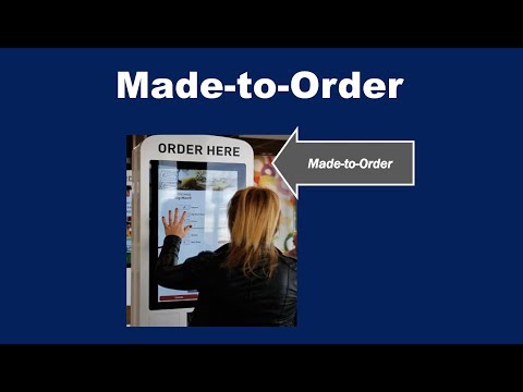 What is the difference between made to order and custom made?