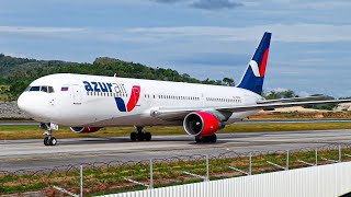 Azur Air Boeing 767-3Q8(ER) RA-73030 Landing \u0026 Taxing @ Phuket Int'l Airport