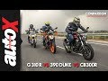 Honda CB300R vs BMW G 310 R vs KTM 390 Duke | Comparison | autoX