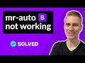 mr-auto not working in Bootstrap 5 (FIXED)