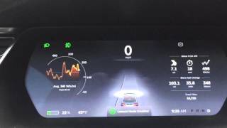 Testing Tesla p85d launch mode introduced in FW 2.9.12