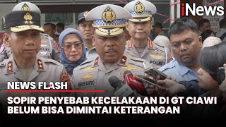 Sopir Penyebab Kecelakaan di GT Ciawi Selamat, Kakorlantas: Belum Bisa Diperiksa | News Flash