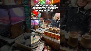 How Do Chinese People Survive in This Winter Village? | Street Food \u0026 Culture 🥶