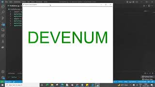 Draw your name using python turtle