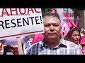 ricardo monreal reúne a miles de personas en el monumento a la revolución