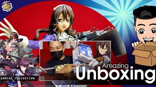 Unboxing Kantai collection | anime action figure unboxing | amazing jasz life