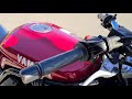 yamaha fzs 600 fazer 1998 cold engine start and walkaround