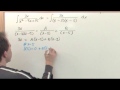 Integration by Partial Fractions in Calculus