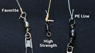 바다낚시 필수 매듭법 3가지!  fishing knot, How to tie a Swivel