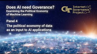 The Political Economy of Data as an Input to AI applications