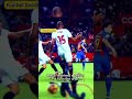 messi s rare moment shorts football