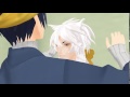 【mmd刀剣乱舞】motion lovers yaoi warning 三日月宗近 小狐丸