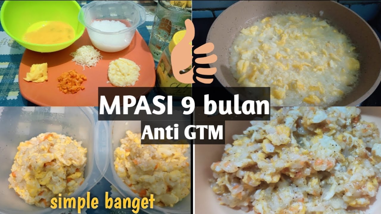 MPASI ANTI GTM (9 Bulan) - YouTube