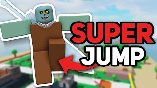 How to SUPER JUMP in Combat Warriors! (Roblox)