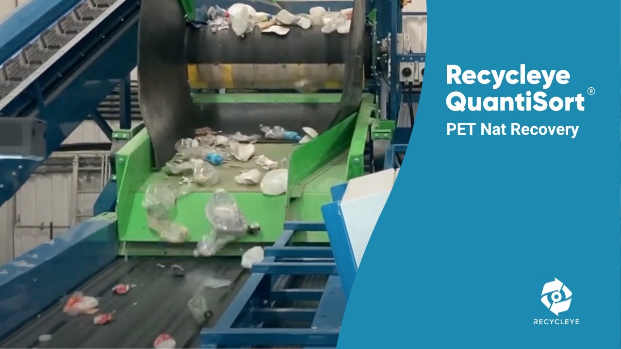 Pet Nat Ejections From Mixed Plastics Using Ai Recycleye Quantisort