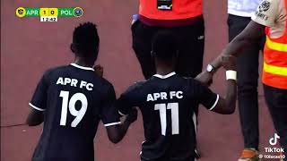 REBA IGITEGO KIZA MUGISHA GILBERT ATSINZE POLICE FC. APR FC 1-0 POLICE FC IGITEGO GIFUNGURA AMAHORO