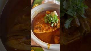 Singapore’s famous Fish head curry \u0026 rice 🐟 #shorts #fishheadcurry #singapore