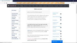 What is the HTTP OPTIONS method? | javapedia.net
