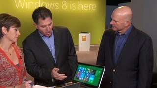 Microsoft \u0026 Dell CEOs show off Windows 8